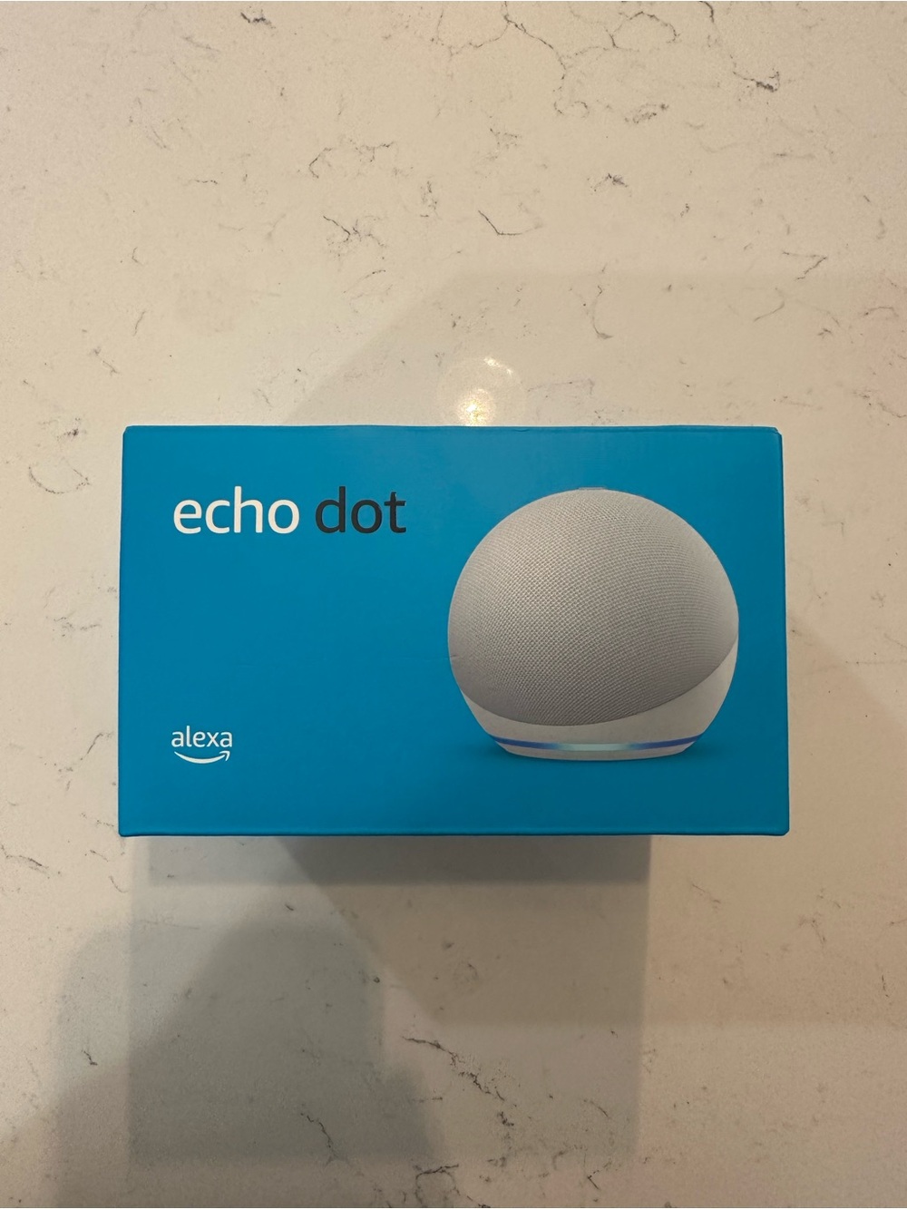 Amazon Echo Dot - White Fabric Smart Speaker
